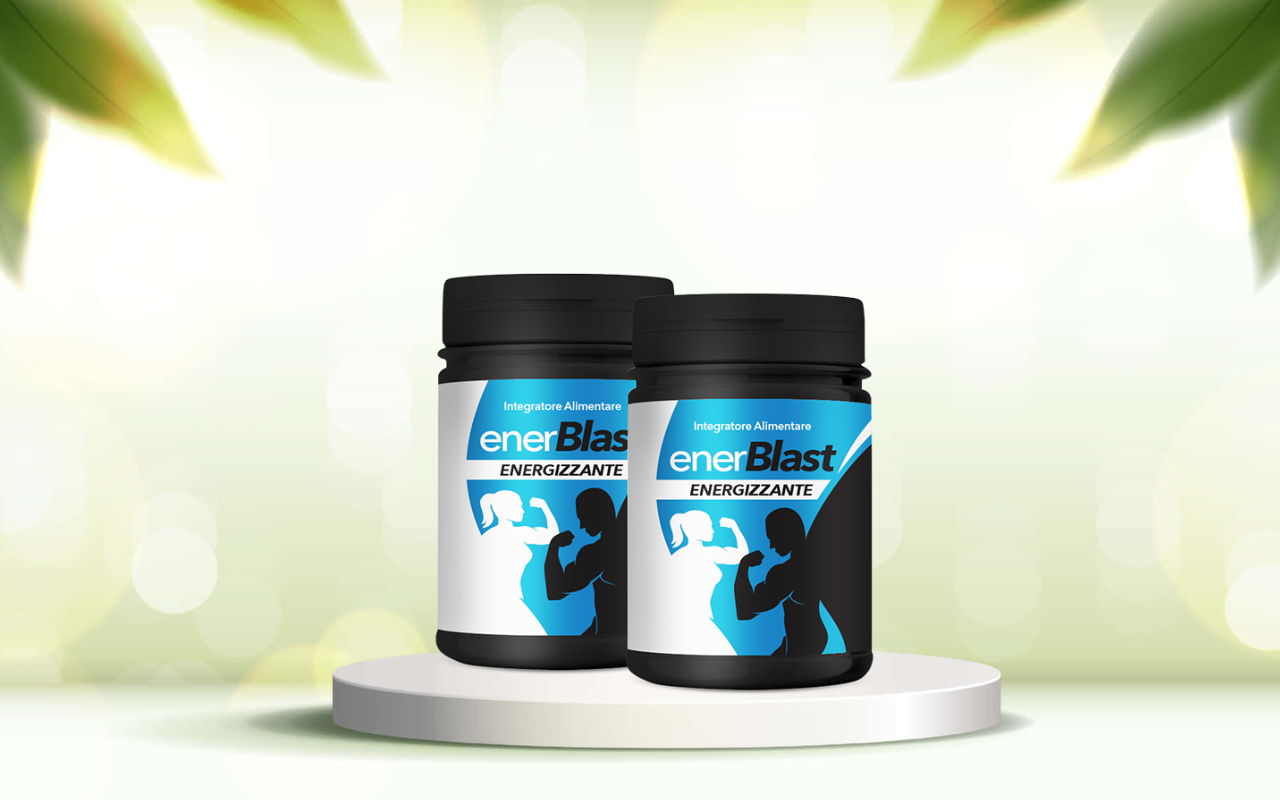 Scopri EnerBlast: energia e resistenza per sport e lavoro, prova subito l’integratore