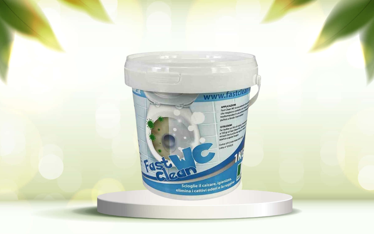 Fast Clear WC: elimina calcare e ruggine senza sforzo per un bagno sempre brillante